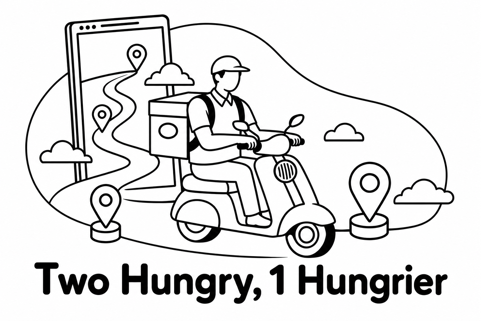 2 Hungry, 1 Hungrier - Mock Ad